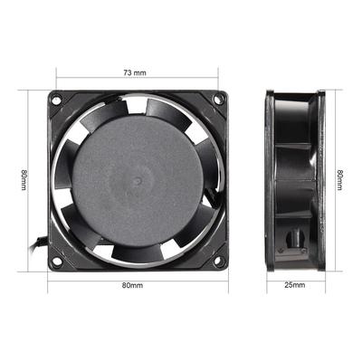 Cooling Fan SF8025 DC 110V 0.14A Long Life Sleeve Bearings