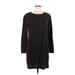 Old Navy Casual Dress - Shift: Black Solid Dresses - Women's Size Medium