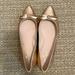 Kate Spade Shoes | Kate Spade Rose Gold Emma Pointy-Toe Flats | Color: Gold/Pink | Size: 7