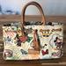 Dooney & Bourke Bags | Dooney & Bourke Disney Mickey Mouse Sketch Tassel Tote First Edition | Color: White | Size: Os