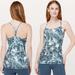 Lululemon Athletica Tops | Lululemon Power Y Tank Top. Wildwood Floral Print. Sz 10 | Color: Blue/Green | Size: 10