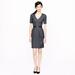 J. Crew Dresses | J Crew Memo Dress Gray Pinstripe Size 8 | Color: Gray | Size: 8