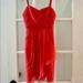 J. Crew Dresses | J.Crew Short Red Chiffon Layered Cocktail Dress | Color: Red | Size: 4