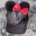 Disney Accessories | Disney Parks Youth Minnie Mouse Hat | Color: Black/Red | Size: Osbb