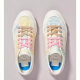 Anthropologie Shoes | Clear By Dolce Vita Bryton Tie-Dye Canvas Sneakers | Color: Pink/White | Size: 9