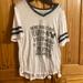 Disney Tops | Disney Parks Top | Color: Gray/White | Size: M