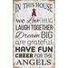Los Angeles Angels 11'' x 19'' Team In This House Sign