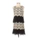 Jessica Simpson Casual Dress - Mini Crew Neck Sleeveless: Black Dresses - Used - Women's Size 4