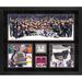 Colorado Avalanche 2022 Stanley Cup Champions Framed 20'' x 24'' 3-Photograph Collage with Game-Used Ice from the Final - Limited Edition of 1000