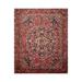 Hand Knotted Bhakhtiari Rust Persian Wool Traditional Oriental Rug - 10' 5'' x 11' 10''