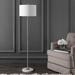 Darby Home Co Courtland Adjustable 65" Floor Lamp in Gray | 65 H x 15 W x 15 D in | Wayfair 72DD91E86E5B4375AA852E1361673992