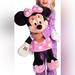 Disney Toys | Disney Store Jumbo 27” Minnie Mouse Plush Toy Stuffed Character Doll | Color: Black/Pink | Size: Osg