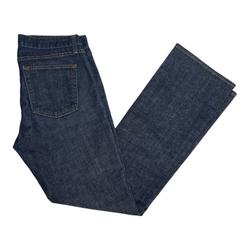 J. Crew Jeans | J Crew Jeans Women Size 30 Dark Wash Bootcut Structured Denim Jeans | Color: Blue | Size: 30