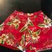 Zara Jackets & Coats | Floral Red Two Piece, Shorts Is A Size Large | Color: Red | Size: S