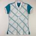 Adidas Tops | Adidas Women's Xs Golf Polo Shirt | Color: Blue/White | Size: Xs