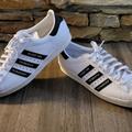 Adidas Shoes | Adidas Superstar 80s Human Made Men's Size 13 (Fy0728) White Black Cream Stripes | Color: Black/White | Size: 13