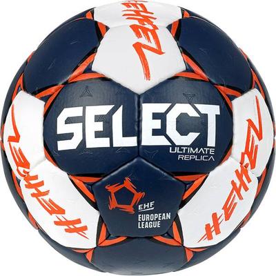 SELECT Ball Ultimate Replica EL v22, Größe 2 in weiß blau