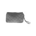 Wristlet: Quilted Gray Solid Bags