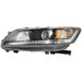 2013-2015 Honda Accord Left Headlight Assembly - Brock 7221-0108L