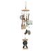 Sunset Vista Designs 049959 - 6" Bear Camper Chime Wind Chime