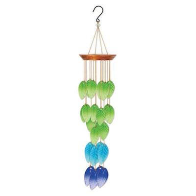 Sunset Vista Designs 077785 - Leaf Wind Chime (92780) Lawn and Garden Wind Chimes