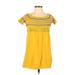 Miss Selfridge Casual Dress: Yellow Dresses - Women's Size 6