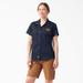 Dickies Women's Traeger X Ultimate Grilling Shirt - Dark Navy Size M (TRGFS1)