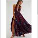 Free People Dresses | Nwt Free People Zandra Rhodes Super Nova Maxi Dress Size Small | Color: Black/Red | Size: S