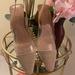 Zara Shoes | New Zara Slingback Pump Round Square Toe Heels Size 8 (Size 39 Eu) | Color: Tan | Size: 8