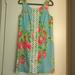 Lilly Pulitzer Dresses | Lilly Pulitzer Cathy Shift Dress Size 10 | Color: Blue/Pink | Size: 10