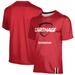 Men's ProSphere Red Carthage Firebirds Quidditch Logo Stripe T-Shirt