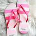 Victoria's Secret Shoes | 2 For $20 Nwot Victorias Secret Open Toe Flip Flop Size Small 5-6 | Color: Pink/White | Size: Small 5-6