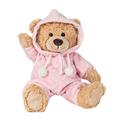 Teddy Hermann 91386 Teddy Bear Pajama Bear Pink 11,8"/30 cm, Soft Toy, Plush Toy