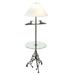"65"" High Loon W/Glass Table Floor Lamp - Meyda Lighting 221612"