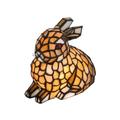 "7""H Tiffany Rabbit Honey Accent Lamp - Meyda Lighting 36734"