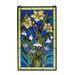 "15""W X 25""H Spring Bouquet Stained Glass Window - Meyda Lighting 38738"