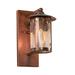 "8"" Wide Fulton Winter Pine Solid Mount Wall Sconce - Meyda Lighting 221038"