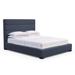 Tandem Arbor Boyd Horizontal Channel Panel Upholstered Bed Linen | 52 H x 71.5 W x 92.5 D in | Wayfair 108-11-QUE-20-ST-KL-BP-BL
