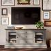 Wildon Home® Adiqa Entertainment Center for TVs up to 65" Wood in Gray/Brown | Wayfair 3140EEA6524549499D28860AD7F1701C