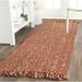 Brown 132 x 0.5 in Area Rug - George Oliver Debroh Southwestern Handmade Flatweave Jute/Sisal Rust Area Rug Jute & Sisal | 132 W x 0.5 D in | Wayfair