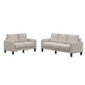 Latitude Run® 2 Piece Living Room Set Polyester in Brown | 35 H x 75 W x 30.3 D in | Wayfair Living Room Sets 41D0AD7454694418BD9887A3FADE535A