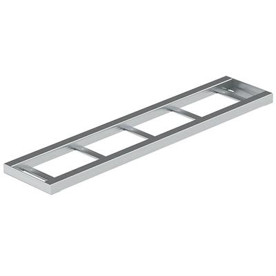 DOLLE Außentreppe Gartentreppe Gardentop Komplettset, 100 cm, 8 Stufen,ohne Belag,Stahl zum Einlegen Image