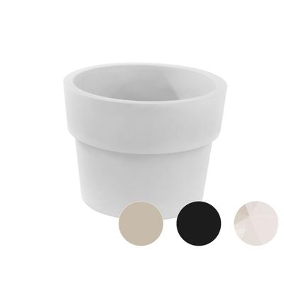 Vondom »VASO« Outdoor Pflanzengefäß 60x46 cm / Ecru / Lackiert Hochglanz Image