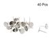 Upholstery Nails Tacks Flat Head Furniture Nails Pin 40 Pcs