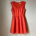 J. Crew Dresses | J. Crew | Linen Midi Dress | Color: Orange | Size: 2