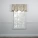 Meadow Lined Scallop Valance by Meadow in Linen