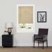 Wide Width Cordless Gii Deluxe Sundown Room Darkening Mini Blind by Achim Home Décor in Latte (Size 23" W 64" L)