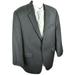 Ralph Lauren Suits & Blazers | 46l Lauren Ralph Lauren Mens Charcoal Pinstripe Blazer Sport Coat Jacket Wool | Color: Black | Size: 46l