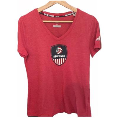 Adidas Tops | Adidas Uswnt Volleyball Fan Tee | Color: Red | Size: M