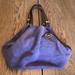 Michael Kors Bags | Michael Kors Mk Purple Leather Bag, Few Signs Of Use, Very Spacious Tote! | Color: Purple | Size: Os